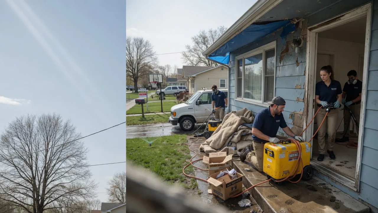 Basement Flood Cleanup in Roscoe, SD near me